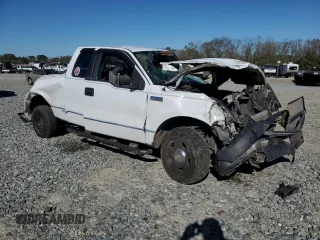 2008 Ford F-150 STX with VIN 1FTRX12W38FB69108, listed as a Copart auction lot 49550465 with Not Provided miles and Non Repairable. Bid and sale history available at carsss.com. Image 4.