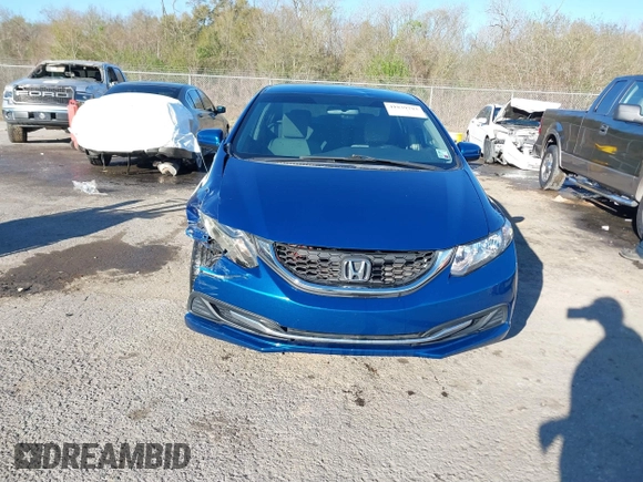 2015 Honda Civic Sedan LX with VIN 2HGFB2F57FH564432, listed as a IAAI auction lot 41839793 with 72,197 mi miles. Bid and sale history available at carsss.com. Image 12.
