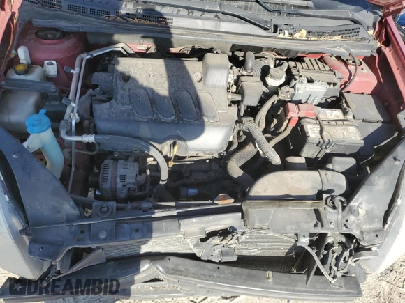 2011 Nissan Sentra 2.0 with VIN 3N1AB6AP1BL627943, listed as a Copart auction lot 56503735 with 116,503 mi miles and Salvage title. Bid and sale history available at DreamBid. Image 11.