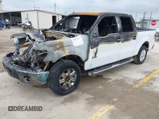 2014 Ford F-150 XL with VIN 1FTFW1CT9EKG46573, listed as a IAAI auction lot 42092411 with 94,879 mi miles and . Bid and sale history available at DreamBid. Image 2.