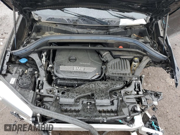 2021 BMW X1 xDrive28i with VIN WBXJG9C05M5T03982, listed as a Copart auction lot 55384025 with 24,309 mi miles and Salvage Title. Bid and sale history available at DreamBid. Image 11.