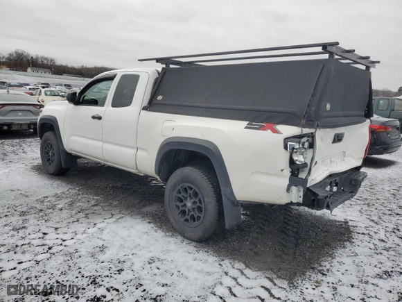 2021 Toyota Tacoma 4WD SR with VIN 3TYSX5EN1MT005432, listed as a Copart auction lot 42115975 with 67,758 mi miles and Salvage Title. Bid and sale history available at carsss.com. Image 2.