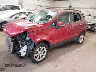 2019 Ford EcoSport SE with VIN MAJ6S3GL1KC305648, listed as a IAAI auction lot 41333376 with 80,646 mi miles and . Bid and sale history available at DreamBid. Image 18.
