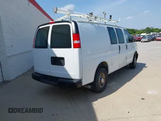 2022 Chevrolet Express Cargo with VIN 1GCWGAFP2N1189624, listed as a IAAI auction lot 41984552 with 11,339 mi miles and . Bid and sale history available at DreamBid. Image 4.