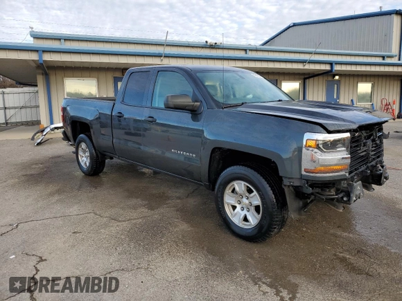 2018 Chevrolet Silverado 1500 Work Truck with VIN 1GCRCNEC8JZ200667, listed as a Copart auction lot 44687615 with 75,031 mi miles and Salvage Title. Bid and sale history available at carsss.com. Image 4.