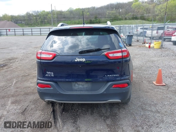 2016 Jeep Cherokee Limited z VIN 1C4PJMDB6GW260957, wystawiony jako IAAI lot #42120061 z przebiegiem 148 839 mil mil oraz . Historia ofert i sprzedaży dostępna na DreamBid. Obrazek 16.