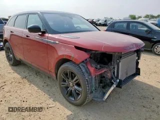 2020 Land Rover Range Rover Velar R-Dynamic S with VIN SALYK2EX0LA246200, listed as a Copart auction lot 56697125 with 54,994 mi miles and Salvage title. Bid and sale history available at DreamBid. Image 4.