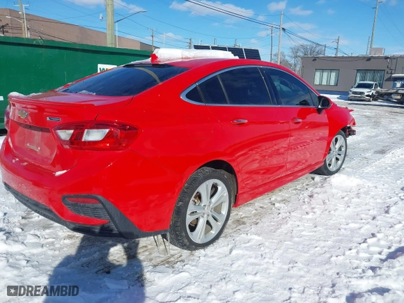 2016 Chevrolet Cruze Premier with VIN 1G1BG5SM8G7297854, listed as a IAAI auction lot 41559888 with 71,491 mi miles. Bid and sale history available at carsss.com. Image 4.