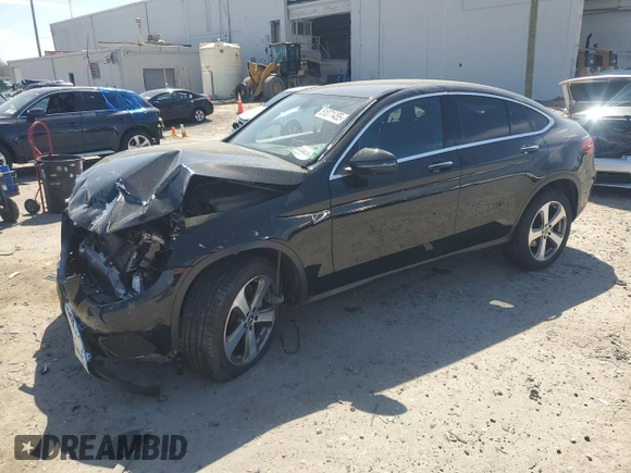 2019 Mercedes-Benz GLC 300 with VIN WDC0J4KB0KF583554, listed as a Copart auction lot 51071455 with 35,418 mi miles and Salvage Title. Bid and sale history available at DreamBid. Image 1.