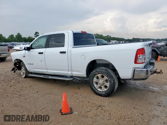 2024 Ram 2500 Big Horn с VIN 3C6UR5DL2RG105664, выставлен на аукционе Copart как лот 66525455 с пробегом 53 811 миль миль и Списание • Salvage title. История ставок и продаж доступна на DreamBid. Изображение 2.