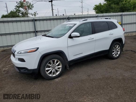2015 Jeep Cherokee Limited z VIN 1C4PJMDS3FW511528, wystawiony jako Copart lot #58977015 z przebiegiem 167 652 mil mil oraz Czysty tytuł • Clean title. Historia ofert i sprzedaży dostępna na DreamBid. Obrazek 1.