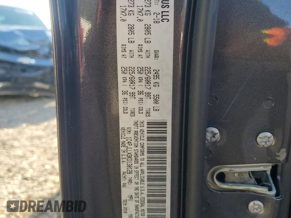 2019 Jeep Cherokee Latitude Plus with VIN 1C4PJLLX3KD130128, listed as a Copart auction lot 42393545 with 108,472 mi miles and Salvage Title. Bid and sale history available at DreamBid. Image 13.