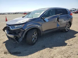 2019 Honda CR-V EX с VIN 5J6RW1H5XKA039438, выставлен на аукционе Copart как лот 53993565 с пробегом 68 413 миль миль и Списание • Salvage title. История ставок и продаж доступна на DreamBid. Изображение 1.
