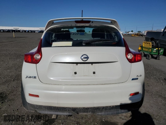 2014 Nissan Juke SL with VIN JN8AF5MV6ET363029, listed as a Copart auction lot 52163915 with 153,474 mi miles and Salvage Title. Bid and sale history available at carsss.com. Image 6.