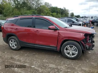 2019 GMC Terrain SLE with VIN 3GKALMEV0KL396366, listed as a Copart auction lot 72405394 with 68,837 mi miles and Salvage Title. Bid and sale history available at DreamBid. Image 4.