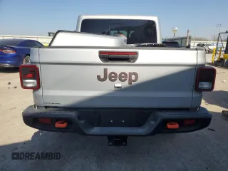 2023 Jeep Gladiator Mojave with VIN 1C6JJTEGXPL547222, listed as a Copart auction lot 52143545 with 28,586 mi miles and Salvage title. Bid and sale history available at DreamBid. Image 6.