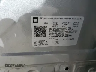 2023 Chevrolet Equinox LT with VIN 3GNAXUEGXPL189399, listed as a Copart auction lot 47727585 with 32,544 mi miles and Salvage Title. Bid and sale history available at DreamBid. Image 14.