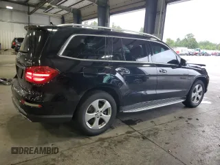 2017 Mercedes-Benz GLS 450 with VIN 4JGDF6EE5HA745836, listed as a Copart auction lot 69108124 with 122,321 mi miles and Salvage Title. Bid and sale history available at DreamBid. Image 3.