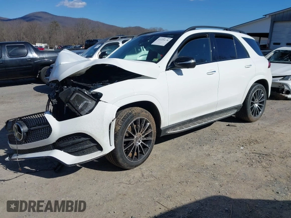 2023 Mercedes-Benz GLE 350 with VIN 4JGFB4KB4PA967463, listed as a IAAI auction lot 41651236 with 37,920 mi miles and . Bid and sale history available at DreamBid. Image 2.