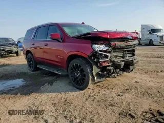 2022 Chevrolet Tahoe LT with VIN 1GNSCNKD0NR105015, listed as a Copart auction lot 46949255 with 28,434 mi miles and Salvage title. Bid and sale history available at DreamBid. Image 12.