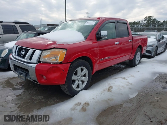 2010 Nissan Titan SE with VIN 1N6BA0ED3AN306001, listed as a IAAI auction lot 41395118 with 146,287 mi miles. Bid and sale history available at carsss.com. Image 18.