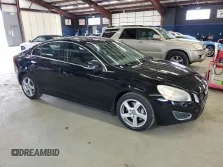 2012 Volvo S60 T5 with VIN YV1622FS9C2113599, listed as a Copart auction lot 51115555 with 194,907 mi miles and Salvage Title. Bid and sale history available at carsss.com. Image 4.