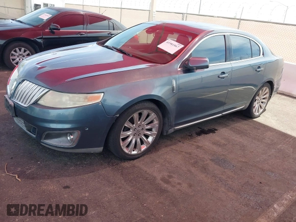 2010 Lincoln MKS w/EcoBoost with VIN 1LNHL9FT3AG600273, listed as a IAAI auction lot 41981867 with 152,722 mi miles. Bid and sale history available at carsss.com. Image 2.