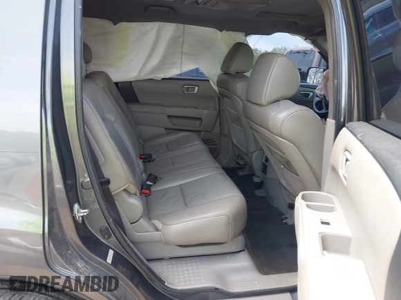 2011 Honda Pilot EX-L z VIN 5FNYF4H69BB090819, wystawiony jako IAAI lot #42061097 z przebiegiem 207 062 mil mil oraz . Historia ofert i sprzedaży dostępna na DreamBid. Obrazek 8.