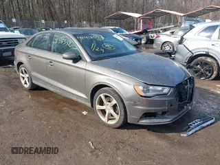 2015 Audi A3 1.8T Premium with VIN WAUACGFF1F1011816, listed as a IAAI auction lot 41416552 with 116,736 mi miles. Bid and sale history available at carsss.com. Image 1.