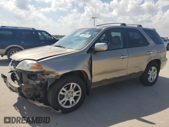 2005 Acura MDX Touring with VIN 2HNYD18935H503308, listed as a Copart auction lot 50608535 with 226,032 mi miles and Salvage Title. Bid and sale history available at carsss.com. Image 1.