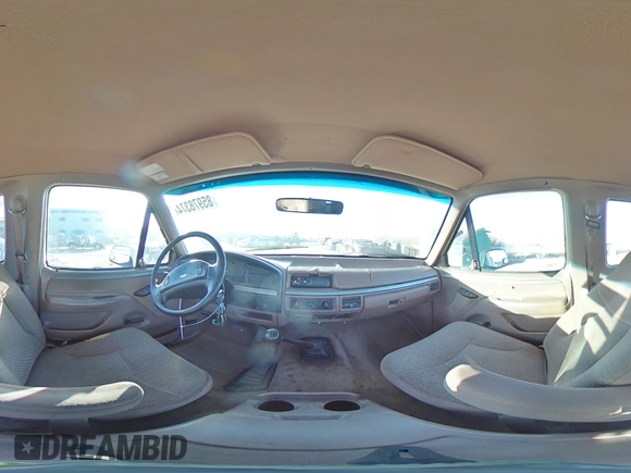 1993 Ford F-150 with VIN 1FTEX14Y1PKA34020, listed as a Copart auction lot 85978374 with 238,895 mi miles and Salvage Title. Bid and sale history available at carsss.com. Image 12.