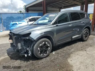 2019 Hyundai Santa Fe Limited with VIN 5NMS53AA2KH133896, listed as a Copart auction lot 51812595 with 122,601 mi miles and Salvage Title. Bid and sale history available at carsss.com. Image 1.