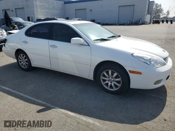 2002 Lexus ES 300 z VIN JTHBF30GX25014756, wystawiony jako Copart lot #59899805 z przebiegiem 158 702 mil mil oraz Szkoda całkowita • Salvage title. Historia ofert i sprzedaży dostępna na DreamBid. Obrazek 4.