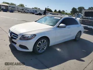 2016 Mercedes-Benz C 300 with VIN 55SWF4JB0GU153844, listed as a Copart auction lot 63556555 with 146,799 mi miles and Clean title. Bid and sale history available at DreamBid. Image 1.