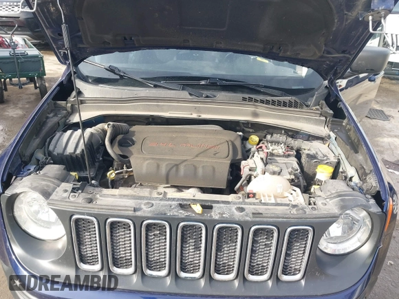 2018 Jeep Renegade Latitude with VIN ZACCJBBB8JPH52142, listed as a IAAI auction lot 41738035 with 91,443 mi miles and . Bid and sale history available at carsss.com. Image 10.