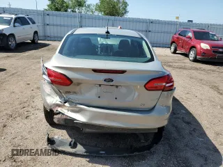 2016 Ford Focus SE with VIN 1FADP3F28GL248860, listed as a Copart auction lot 61537505 with 51,162 mi miles and Salvage title. Bid and sale history available at DreamBid. Image 6.