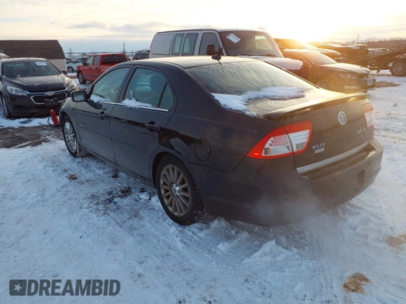 2008 Mercury Milan Premier with VIN 3MEHM02128R609324, listed as a IAAI auction lot 41213842 with 118,968 mi miles and . Bid and sale history available at DreamBid. Image 3.