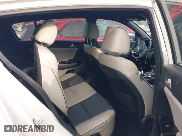 2018 Kia Sportage EX with VIN KNDPNCAC6J7442364, listed as a IAAI auction lot 42012509 with 217,245 mi miles and . Bid and sale history available at DreamBid. Image 8.