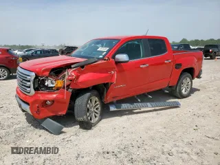 2016 GMC Canyon 2WD SLT with VIN 1GTG5DE33G1120860, listed as a Copart auction lot 56978485 with 84,918 mi miles and Salvage title. Bid and sale history available at DreamBid. Image 1.