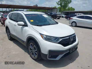 2021 Honda CR-V EX z VIN 2HKRW1H51MH403912, wystawiony jako IAAI lot #42523375 z przebiegiem 46 851 mil mil oraz . Historia ofert i sprzedaży dostępna na DreamBid. Obrazek 1.