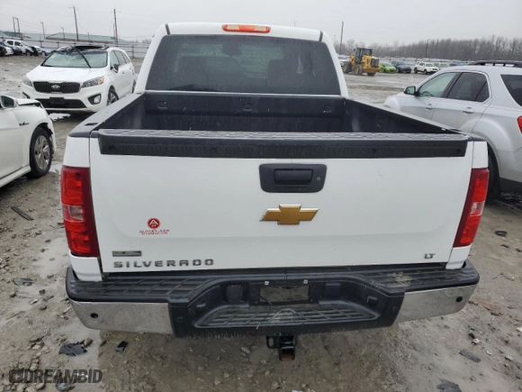 2012 Chevrolet Silverado 1500 LT with VIN 1GCPKSE72CF109877, listed as a Copart auction lot 43846344 with 176,485 mi miles and Salvage Title. Bid and sale history available at carsss.com. Image 6.