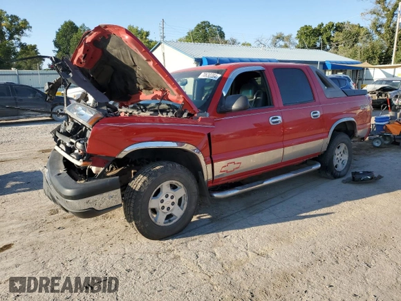 2004 Chevrolet Avalanche Z71 with VIN 3GNEK12T74G127771, listed as a Copart auction lot 70630384 with 159,872 mi miles and Salvage Title. Bid and sale history available at DreamBid. Image 1.