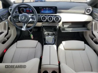 2024 Mercedes-Benz CLA 250 with VIN W1K5J4HB1RN450181, listed as a Copart auction lot 50052825 with 5,297 mi miles and Salvage title. Bid and sale history available at DreamBid. Image 8.