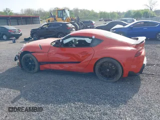 2024 Toyota Supra 3.0 with VIN WZ1DB0G09RW063546, listed as a IAAI auction lot 42102760 with 4,854 mi miles and . Bid and sale history available at DreamBid. Image 14.