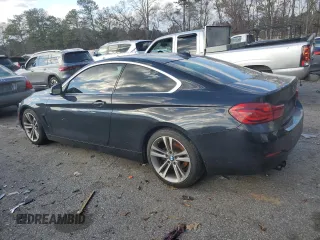 2018 BMW 4 Series 430i with VIN WBA4W3C51JAB87446, listed as a Copart auction lot 85241814 with 153,525 mi miles and Salvage Title. Bid and sale history available at DreamBid. Image 2.