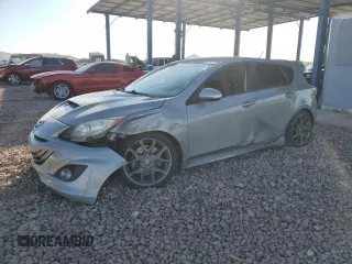 2010 Mazda 3 with VIN JM1BL1H3XA1330745, listed as a Copart auction lot 45610555 with 113,383 mi miles and Salvage Title. Bid and sale history available at carsss.com. Image 1.