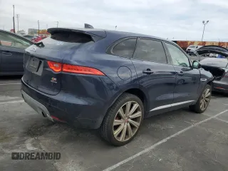 2017 Jaguar F-Pace S с VIN SADCM2BV5HA897722, выставлен на аукционе Copart как лот 55377925 с пробегом 71 548 миль миль и Списание • Salvage title. История ставок и продаж доступна на DreamBid. Изображение 3.