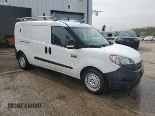 2018 Ram ProMaster City Cargo Tradesman with VIN ZFBERFAB9J6L61209, listed as a Copart auction lot 53800685 with 122,304 mi miles and Clean Title. Bid and sale history available at DreamBid. Image 4.