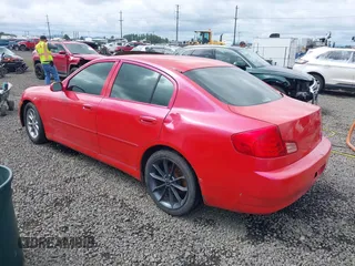 2003 Infiniti G35 w/Leather z VIN JNKCV51E43M300156, wystawiony jako IAAI lot #42306274 z przebiegiem Nie podano mil oraz . Historia ofert i sprzedaży dostępna na DreamBid. Obrazek 3.