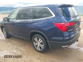 2018 Honda Pilot EX-L with VIN 5FNYF6H50JB026024, listed as a IAAI auction lot 41424404 with 56,030 mi miles. Bid and sale history available at carsss.com. Image 3.